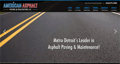 Desktop Screenshot of amasphaltpaving.com